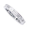 Bague 51 Alliance platine et diamants. 58 Facettes 33379