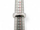 Bague 53 bague CHAUMET liens croises 080044 t53 en or blanc 18k 11gr diamants 58 Facettes 267028