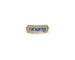 Bague Bague vintage en or 9 carats et argent 58 Facettes 13807
