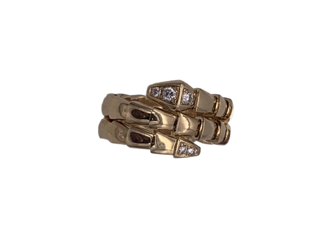 Bague BVLGARI - Bague Serpent Vipère Or 58 Facettes