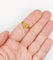 Bague 56 Bague marguerite antique citrine et perles en or rose 18k (circa 1900) 58 Facettes A01952