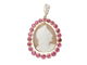 Pendentif Pendentif camée en or jaune rubis et diamants 58 Facettes 33312
