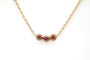 Collier Collier mimirose Dior Or rose 750 Rubis 58 Facettes