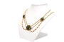 Collier Collier Napoléon III en or jaune 18 carats et émail serti de strass 58 Facettes 13650