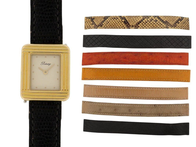 Montre montre POIRAY ma premiere 22 mm or et acier + 7 bracelets quartz 58 Facettes 268601
