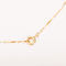 Collier Chaîne vintage mailles alternées 46 cm or jaune 58 Facettes
