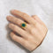 Bague 55.5 Bague or jaune émeraude 58 Facettes LP977/15