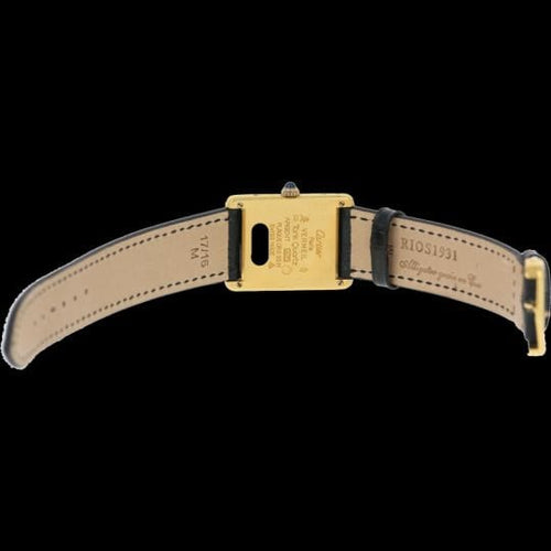 Montre Cartier Montre Tank Vermeil 58 Facettes MT42219