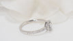 Bague 53 Bague solitaire Messika en or blanc et diamants 58 Facettes 32036