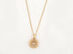 Collier Collier pendentif en or jaune et diamants 0.63 ct 58 Facettes 265376