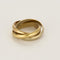Bague 63 Cartier Bague Trinity en trois ors 58 Facettes LIS2603