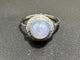 Bague 55 Bague Art Déco Saphir étoilé et diamants, Or et Platine 58 Facettes
