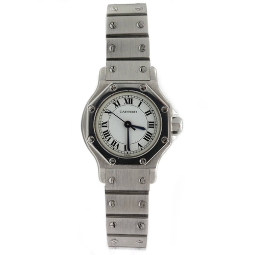 Montre Montre Santos Octagon - Cartier 58 Facettes 240311R