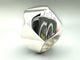 Bague 54 HERMES. Collection "Météore", bague en argent 925/00 58 Facettes