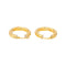 Boucles d'oreilles Boucles d'oreilles Créoles  Or jaune 58 Facettes 4455408CN