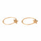 Boucles d'oreilles Boucles d'oreilles Créoles Or rose 58 Facettes 2841367CN