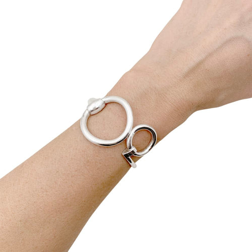 Bracelet Bracelet Hermès, argent. 58 Facettes 34896