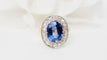 Bague 50.5 Bague Saphir Verneuil Diamants 58 Facettes 32588