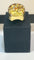 Bague 66 Bague or jaune et diamants , Fer à cheval 58 Facettes