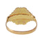 Bague 57 Élégance éternelle : l'anneau d'or historique de Hollande 58 Facettes 24043-0184