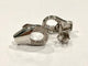 Boucles d'oreilles Boucles d’oreilles or blanc et diamants 58 Facettes