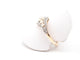 Bague 55 Bague en or jaune 750 mil, perle et diamants 58 Facettes