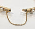 Bracelet bracelet ancien or jaune perles et diamants 58 Facettes