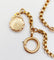 Montre Chaîne giletière de montre antique or rose 18k pendentif ciselé (circa 1900) 58 Facettes A05002