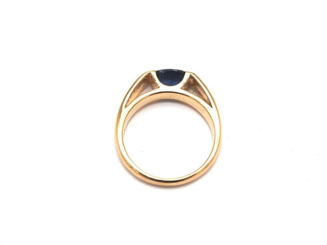Bague POIRAY - Bague or jaune, saphir et diamants 58 Facettes