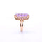 Bague 50 Bague améthyste Violetta Napoléon III, or jaune 58 Facettes 145
