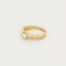 Bague 53.5 Bague solitaire en or jaune 18K diamants 58 Facettes DRE15663