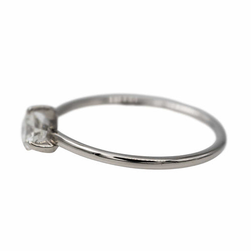 Bague 51.5 Bague Solitaire Or blanc Diamant 58 Facettes 2709643CN