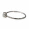 Bague 51.5 Bague Solitaire Or blanc Diamant 58 Facettes 2709643CN