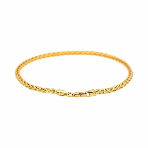Bracelet Bracelet Maille palmier Or jaune 58 Facettes 4666402CN