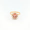 Bague Bague Marguerite en or jaune diamants et tourmaline 58 Facettes 30590
