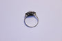 Bague 53 Bague Or blanc Oxyde de zirconium 58 Facettes
