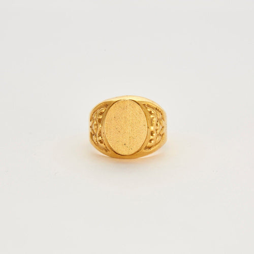 Bague 57 Chevalière gardienne du temple 58 Facettes LP767
