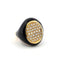 Bague Bague en or jaune et émail avec diamants 58 Facettes