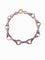 Bracelet Bracelet bicolore or blanc et or jaune 18K diamants 58 Facettes Brac.lien.DV.44