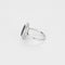 Bague 53 Bague en or blanc et platine, saphir et diamants 58 Facettes GU299