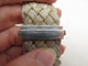Bracelet bracelet TIFFANY & CO somerset tresse maille en argent 925 t 18 46.5 gr 58 Facettes 267971