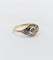 Bague 54 Bague art déco or diamant 58 Facettes A04937