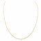 Collier Collier Maille forçat Or jaune 58 Facettes 3002094CN