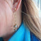 Boucles d'oreilles CHIMENTO - Boucles d'oreilles or jaune quartz fumé 58 Facettes AA 1708