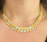 Collier André VASSORT , Important Collier Diamants, Or Jaune Et Platine, Vers 1970. 58 Facettes B92-05