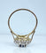 Bague Bague marguerite en or blanc en saphir et diamants 58 Facettes AB476