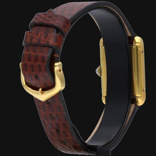 Montre Cartier Montre Tank Vermeil 58 Facettes MT42364