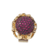 Bague 52 GUCCI - Bague cocktail or jaune et rubis 58 Facettes 167555J8L208060