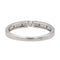 Bague 56 Bague Or blanc Diamant 58 Facettes 3904632CN