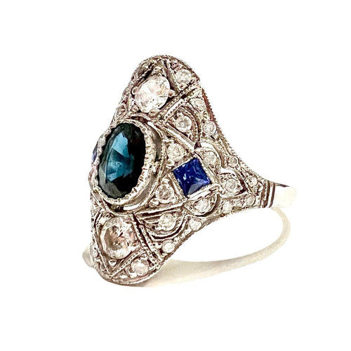 Bague BAGUE DE STYLE ART DÉCO 58 Facettes Q894A